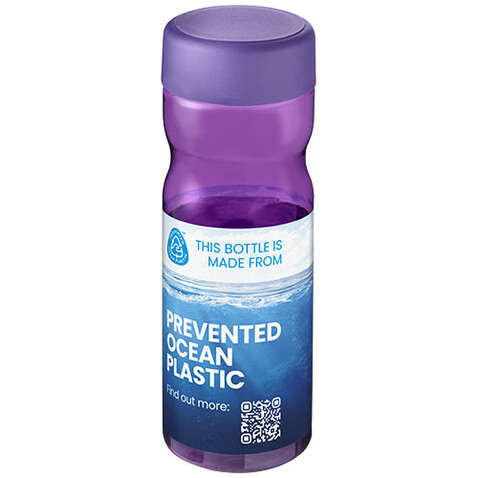 H2O Active® Eco Base 650 ml Sportflasche mit Drehdeckel, lila, lila bedrucken, Art.-Nr. 21043510 H2O Active® Eco Base 650 ml Sportflasche mit Drehdeckel, lila, lila bedrucken, Art.-Nr. 21043510