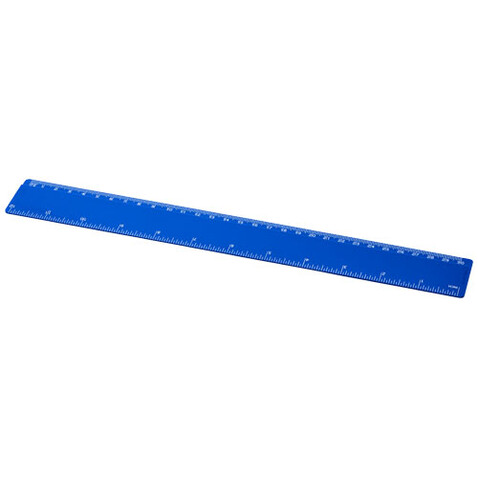 Refari 30 cm Lineal aus recyceltem Kunststoff, blau bedrucken, Art.-Nr. 21046852 Refari 30 cm Lineal aus recyceltem Kunststoff, blau bedrucken, Art.-Nr. 21046852
