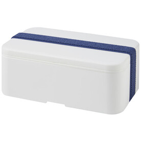 MIYO Lunchbox, weiss, blau bedrucken, Art.-Nr. 21046900 MIYO Lunchbox, weiss, blau bedrucken, Art.-Nr. 21046900