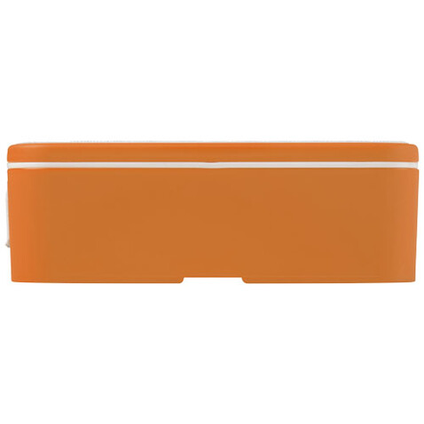 MIYO Lunchbox, orange, weiss bedrucken, Art.-Nr. 21046931