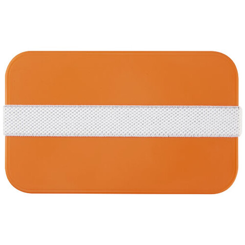 MIYO Lunchbox, orange, weiss bedrucken, Art.-Nr. 21046931