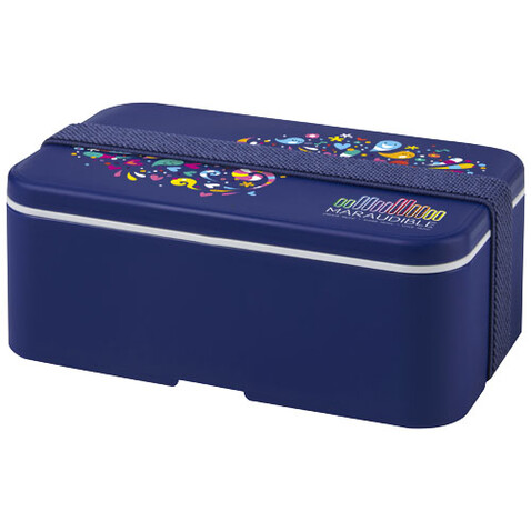 MIYO Lunchbox, blau, blau bedrucken, Art.-Nr. 21046952