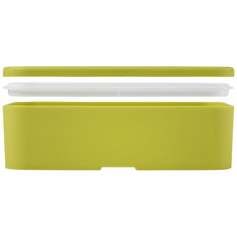 MIYO Lunchbox, limone, weiss bedrucken, Art.-Nr. 21046963
