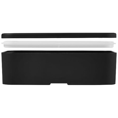 MIYO Lunchbox, schwarz, schwarz bedrucken, Art.-Nr. 21046990 MIYO Lunchbox, schwarz, schwarz bedrucken, Art.-Nr. 21046990