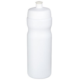Baseline® Plus 650 ml Sportflasche, weiss bedrucken, Art.-Nr. 22020101