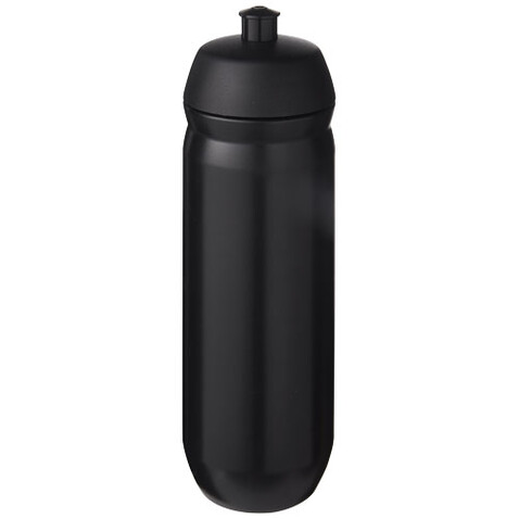 HydroFlex™ 750 ml Squeezy Sportflasche, schwarz bedrucken, Art.-Nr. 22030190