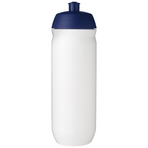 HydroFlex™ 750 ml Squeezy Sportflasche, blau, weiss bedrucken, Art.-Nr. 22030195