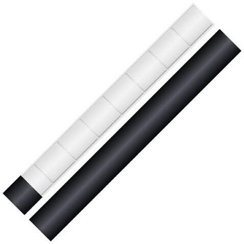 RFX™ 43,5 cm reflektierendes PVC Band, weiss bedrucken, Art.-Nr. 1PR05301