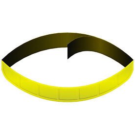 RFX™ 40 cm reflektierendes PVC Band für Haustiere, neongelb bedrucken, Art.-Nr. 1PR05513