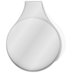 RFX™ M-10 Runder, reflektierender TPU-Magnet, klein, weiss bedrucken, Art.-Nr. 1PR07101