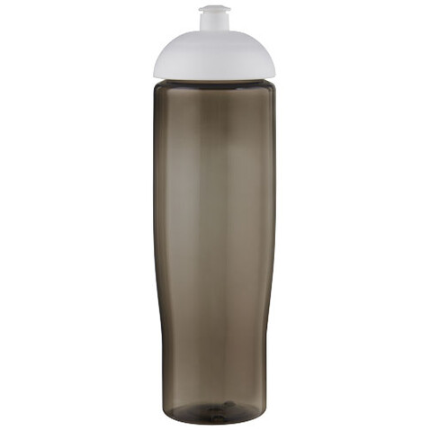 H2O Active® Eco Tempo 700 ml Sportflasche mit Stülpdeckel, weiss, kohle bedrucken, Art.-Nr. 21045101