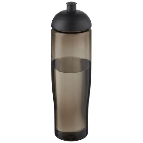 H2O Active® Eco Tempo 700 ml Sportflasche mit Stülpdeckel, schwarz, kohle bedrucken, Art.-Nr. 21045190