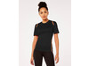 Kustom Kit Women`s Regular Fit Cooltex® Contrast Tee, Black/Fluorescent Pink, XL bedrucken, Art.-Nr. 002111785
