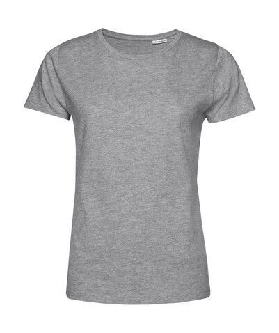 B &amp; C #organic inspire E150 /women, Heather Grey, M bedrucken, Art.-Nr. 002421234