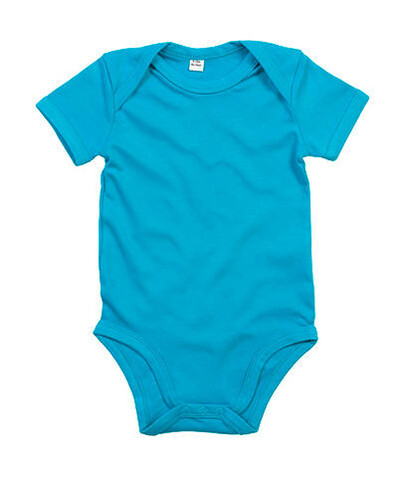BabyBugz Baby Bodysuit, Surf Blue Organic, 12-18 bedrucken, Art.-Nr. 010473314