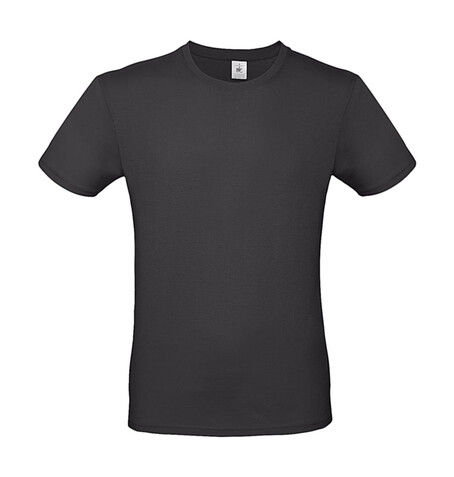 B &amp; C #E150 T-Shirt, Black Pure, L bedrucken, Art.-Nr. 015421063