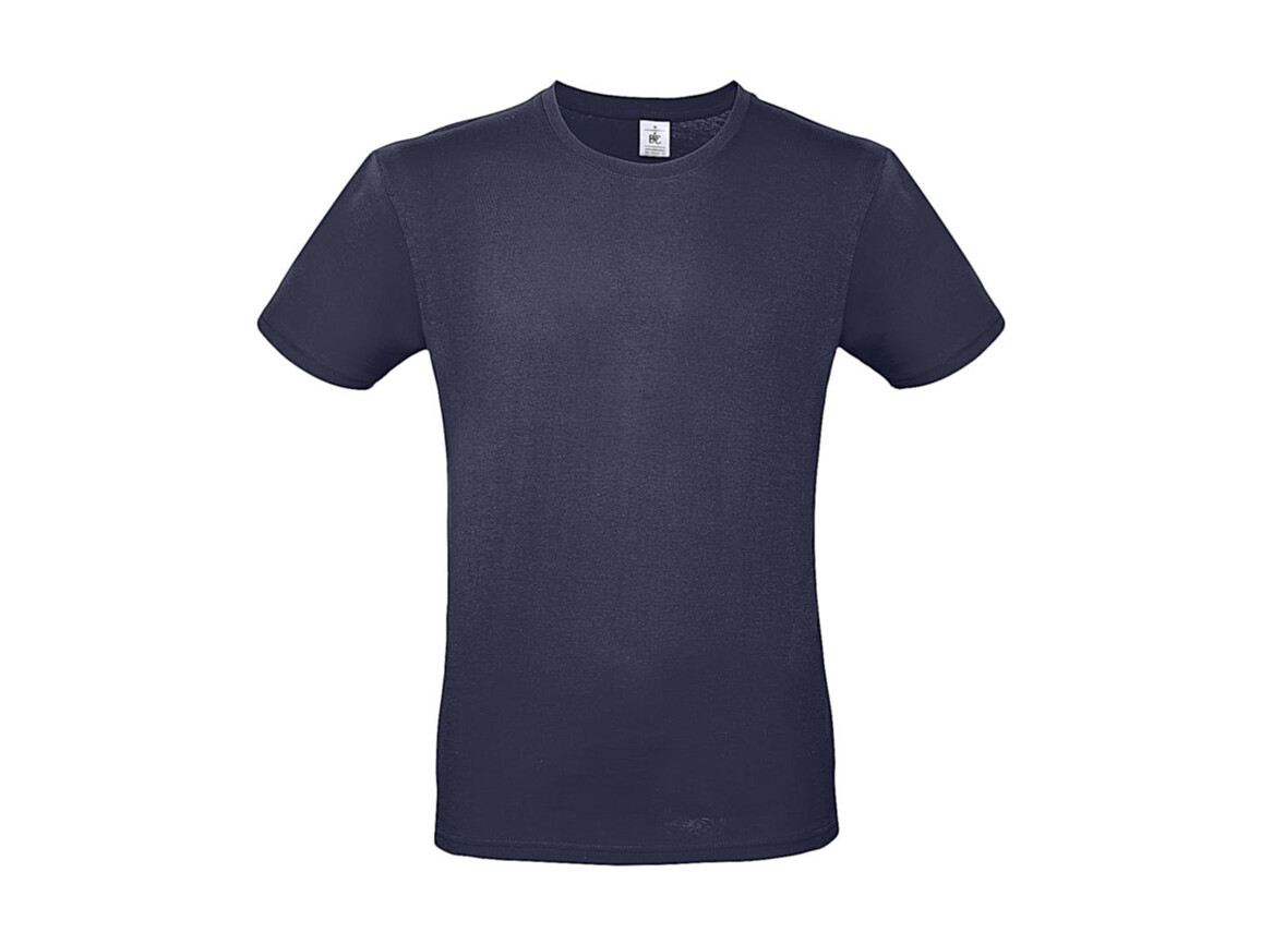 B & C #E150 T-Shirt, Navy Blue, 3XL bedrucken, Art.-Nr. 015422076