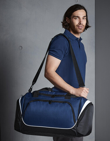Quadra Pro Team Holdall, Classic Red/Black/White, One Size bedrucken, Art.-Nr. 017304860