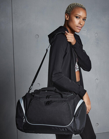 Quadra Pro Team Locker Bag, Bright Royal/Black/White, One Size bedrucken, Art.-Nr. 018303850