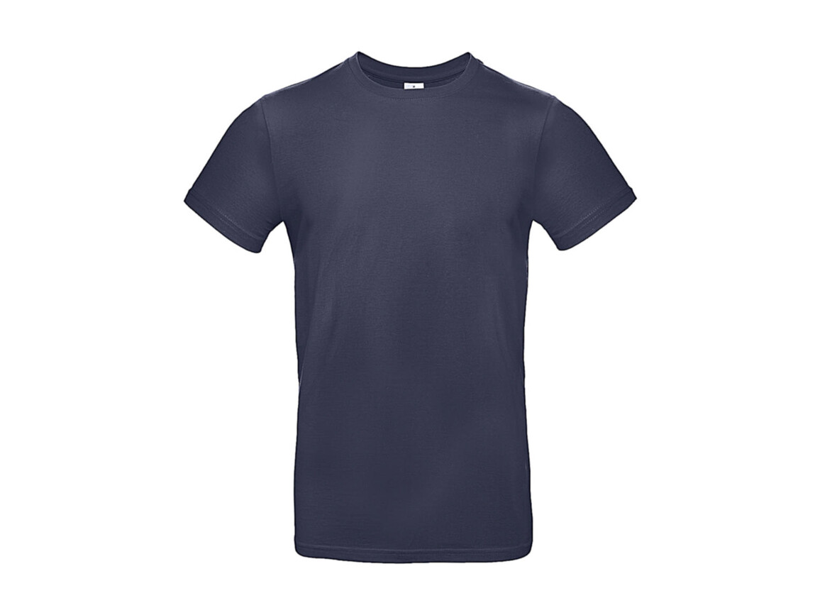B & C #E190 T-Shirt, Navy Blue, 3XL bedrucken, Art.-Nr. 019422076