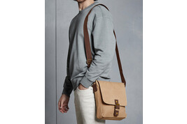 Quadra Vintage Canvas iPad®/Tablet Reporter bedrucken, Art.-Nr. 02430