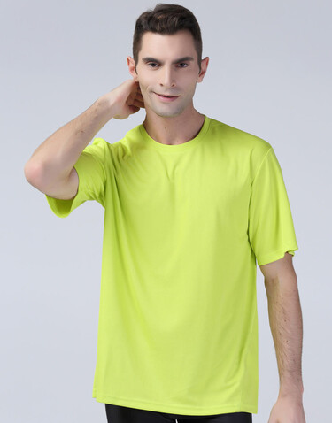 Result Performance T-Shirt, Lime Green, S bedrucken, Art.-Nr. 035335213