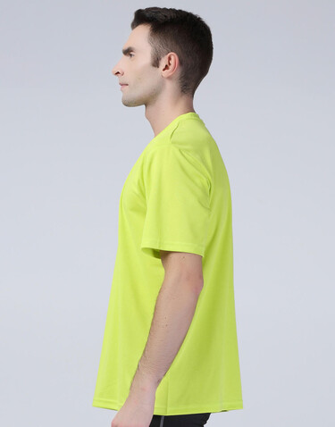 Result Performance T-Shirt, Lime Green, XL bedrucken, Art.-Nr. 035335216