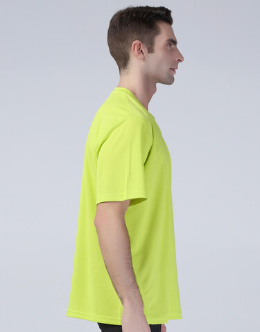 Result Performance T-Shirt, Lime Green, XL bedrucken, Art.-Nr. 035335216