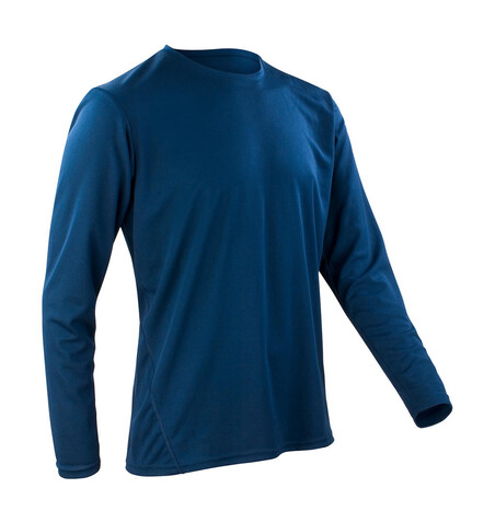 Result Performance T-Shirt LS, Navy, XL bedrucken, Art.-Nr. 036332006