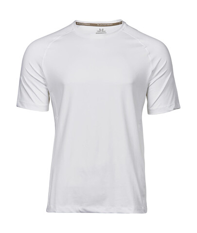 Tee Jays COOLdry Tee, White, XL bedrucken, Art.-Nr. 037540006