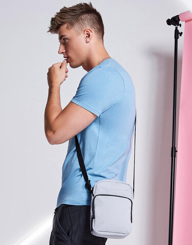 Bag Base Across Body Bag, Light Grey, One Size bedrucken, Art.-Nr. 041291380
