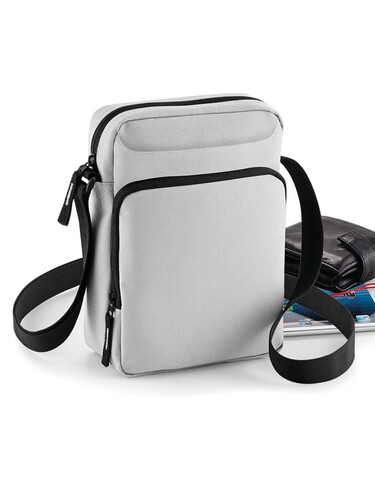 Bag Base Across Body Bag, Light Grey, One Size bedrucken, Art.-Nr. 041291380