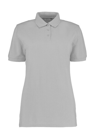 Kustom Kit Ladies` Classic Fit Polo Superwash® 60º, Heather Grey, L bedrucken, Art.-Nr. 042111235