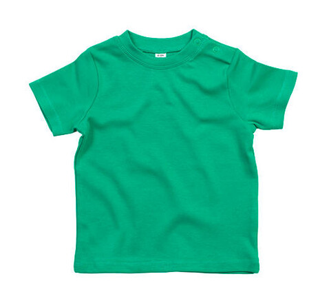 BabyBugz Baby T-Shirt, Kelly Green Organic, 0-3 bedrucken, Art.-Nr. 047475231