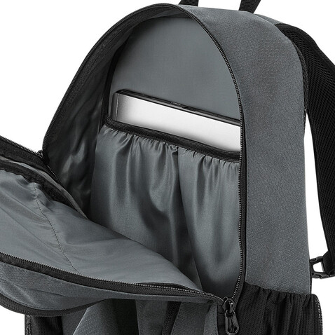 Quadra Endeavour Backpack, Graphite Grey, One Size bedrucken, Art.-Nr. 052301310
