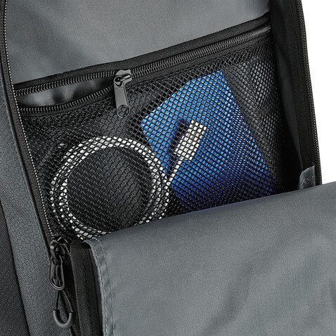 Quadra Endeavour Backpack, Jet Black, One Size bedrucken, Art.-Nr. 052301050