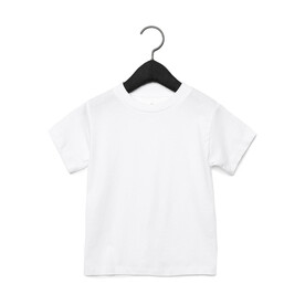 Bella Toddler Jersey Short Sleeve Tee, White, 2T bedrucken, Art.-Nr. 053060001