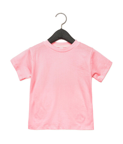 Bella Toddler Jersey Short Sleeve Tee, Pink, 3T bedrucken, Art.-Nr. 053064192