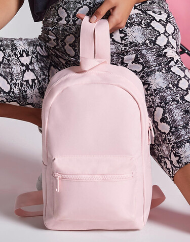 Bag Base Mini Essential Fashion Backpack, Pistachio, One Size bedrucken, Art.-Nr. 064295170