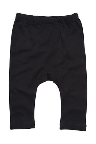 BabyBugz Baby Plain Leggings, Black, 18-24 bedrucken, Art.-Nr. 064471015