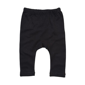 BabyBugz Baby Plain Leggings, Black, 3-6 bedrucken, Art.-Nr. 064471012