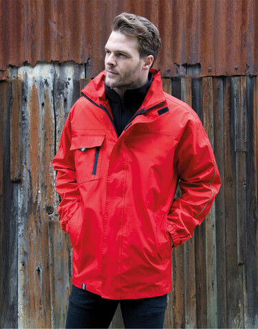 Result Printable 3-in-1 Transit Jacket, Red, S bedrucken, Art.-Nr. 071334003