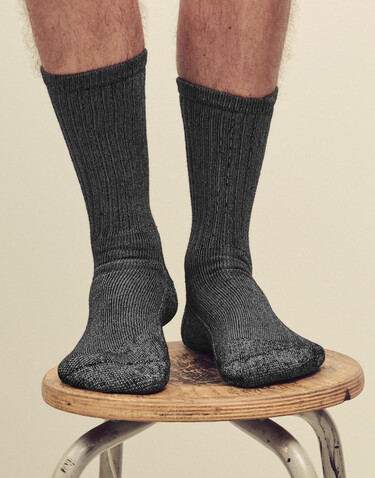 Fruit of the Loom Work Gear Socks 3er Pack, Black, 39/42 (M) bedrucken, Art.-Nr. 073011012