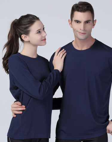 Result Ladies` Performance T-Shirt LS, Black, M (12) bedrucken, Art.-Nr. 079331014