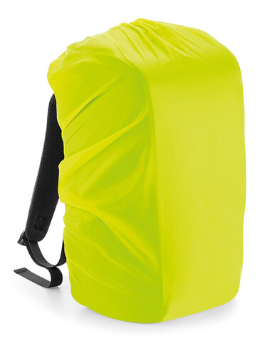Quadra Waterproof Universal Rain Cover, Fluorescent Yellow, One Size bedrucken, Art.-Nr. 099306050