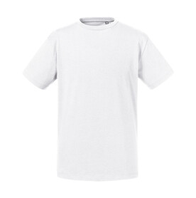 Russell Europe Kids` Pure Organic Tee, White, S (104/3-4) bedrucken, Art.-Nr. 121000003