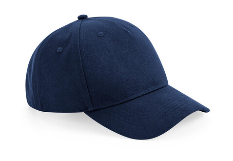 Beechfield Organic Cotton 5 Panel, Navy, One Size bedrucken, Art.-Nr. 122692000
