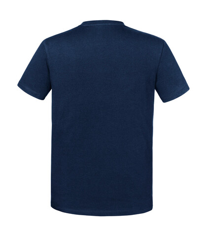 Russell Europe Men`s Pure Organic V-Neck Tee, White, XS bedrucken, Art.-Nr. 123000002