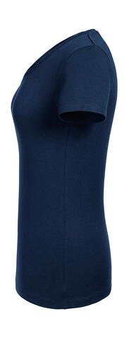 Russell Europe Ladies` Pure Organic Heavy Tee, French Navy, L bedrucken, Art.-Nr. 125002015