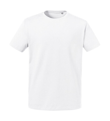 Russell Europe Men`s Pure Organic Heavy Tee, White, 3XL bedrucken, Art.-Nr. 126000008